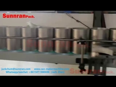 Mesin kombinasi untuk produksi kaleng makanan