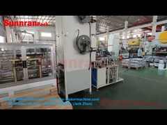 Mesin lapisan tutup kaleng untuk membuat ujung persegi panjang dan persegi