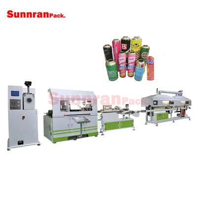 Fully Automatic Aerosol Can Welding Line Spray Can Making Machines