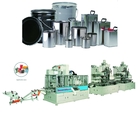 Full Automatic 1-5L Small Rectangular Square Can Body Production Line Making Machine