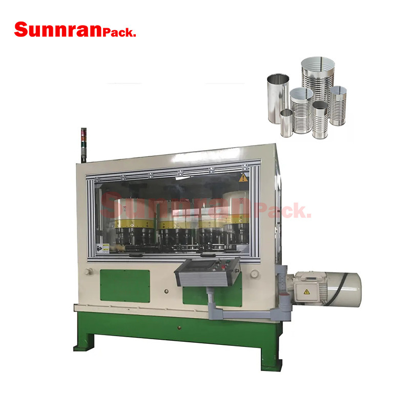 Combination machine for food can production