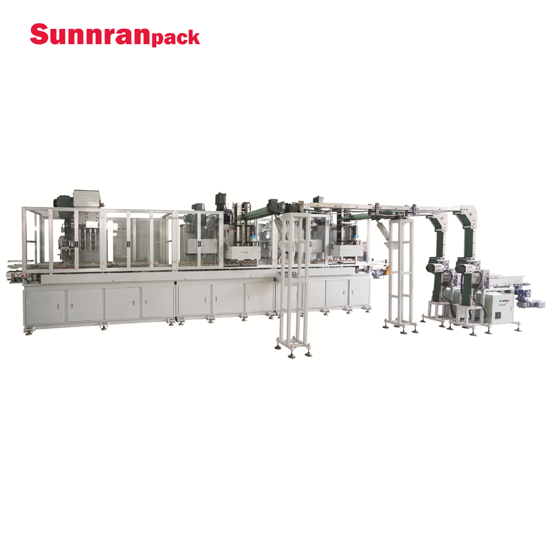 1-5L Rectangular can production line for oil can & thinner can making