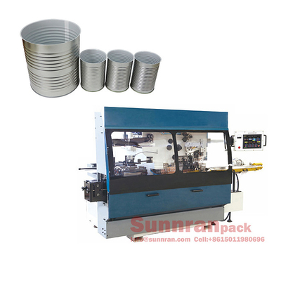 800L / Min Tinplate Minuman Bisa Membuat Mesin Makanan Bisa Mesin Las Tubuh