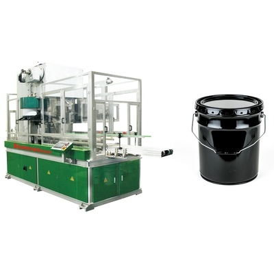 T3 Tinplate Wire Handle Making Machine Untuk Pembuatan Pail Ukuran 4521 × 2821 × 2860mm