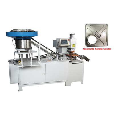 Otomatis 4L Tutup Top Spot Welding Machine 40CPM Tutup klip mesin las