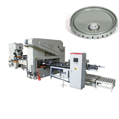 Cat Tinplate Dapat Menutup Lini Produksi Tekanan 120T Otomatis