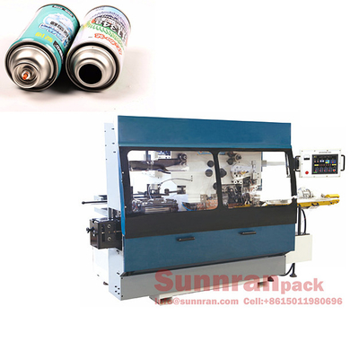 Tin Can Aerosol Can Membuat Mesin Sertifikat CE Ukuran 4650 × 2300 × 2500mm