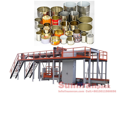 Minuman Palletizer Dapat Membuat Mesin Sertifikat CE Sunnran Merek