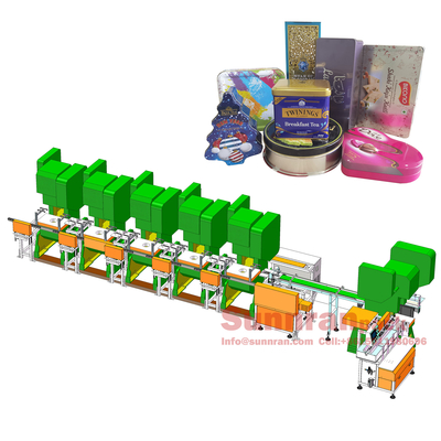 Teh Dapat Menutupi Membuat Mesin Pembuat Kotak Timah Kue